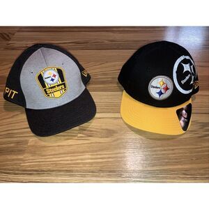 Pittsburgh‎ Steelers Toddler  Hats One Fitted & One SnapBack EUC